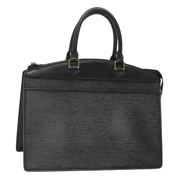 LOUIS VUITTON Epi Riviera Hand Bag Noir Black LV Auth - Picture 1 of 16
